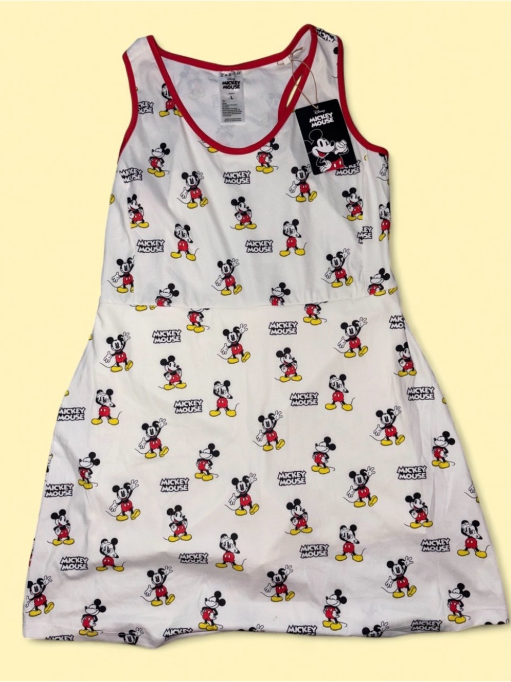 NWT Disney Mickey Mouse Skater Dress - Size L